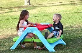Tp Palplay Folding Picnic Table - SWINGS/SLIDE OUTDOOR GAMES - Beattys of Loughrea