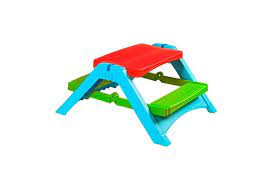 Tp Palplay Folding Picnic Table - SWINGS/SLIDE OUTDOOR GAMES - Beattys of Loughrea