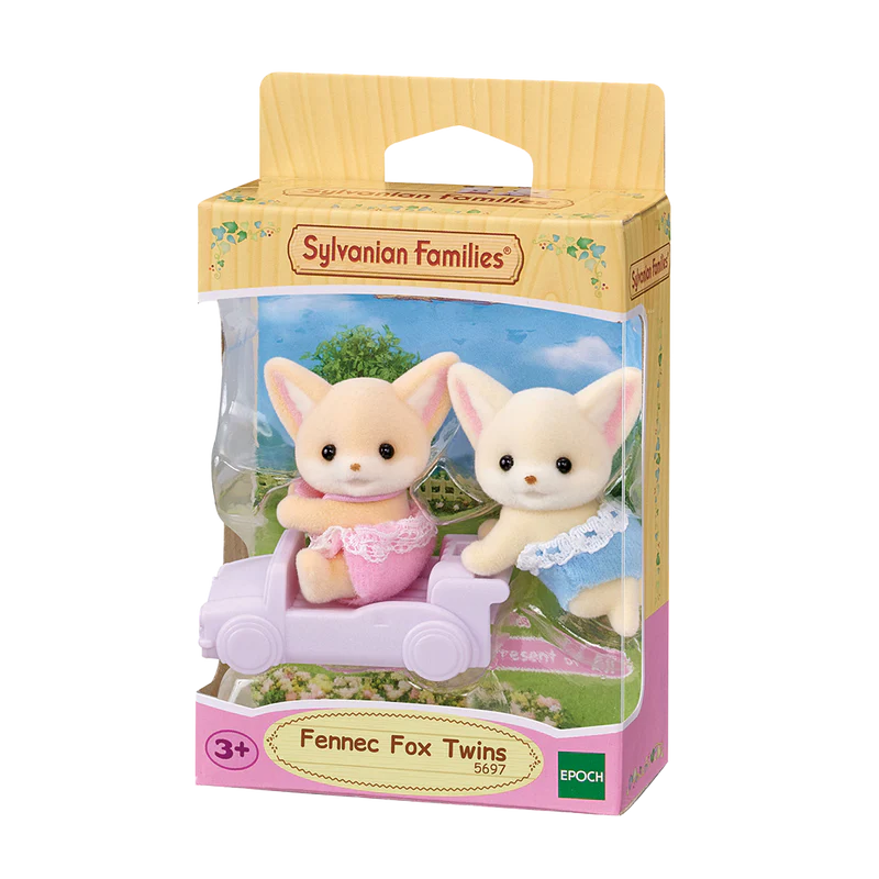 Sylvanian Fennec Fox Twins - SYLVANIAN / BEANIE BABIES - Beattys of Loughrea