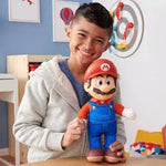 Super Mario Movie Roto Plush Mario - SOFT TOYS - Beattys of Loughrea