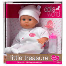 Dolls World Little Treasure Doll - DOLLS - Beattys of Loughrea