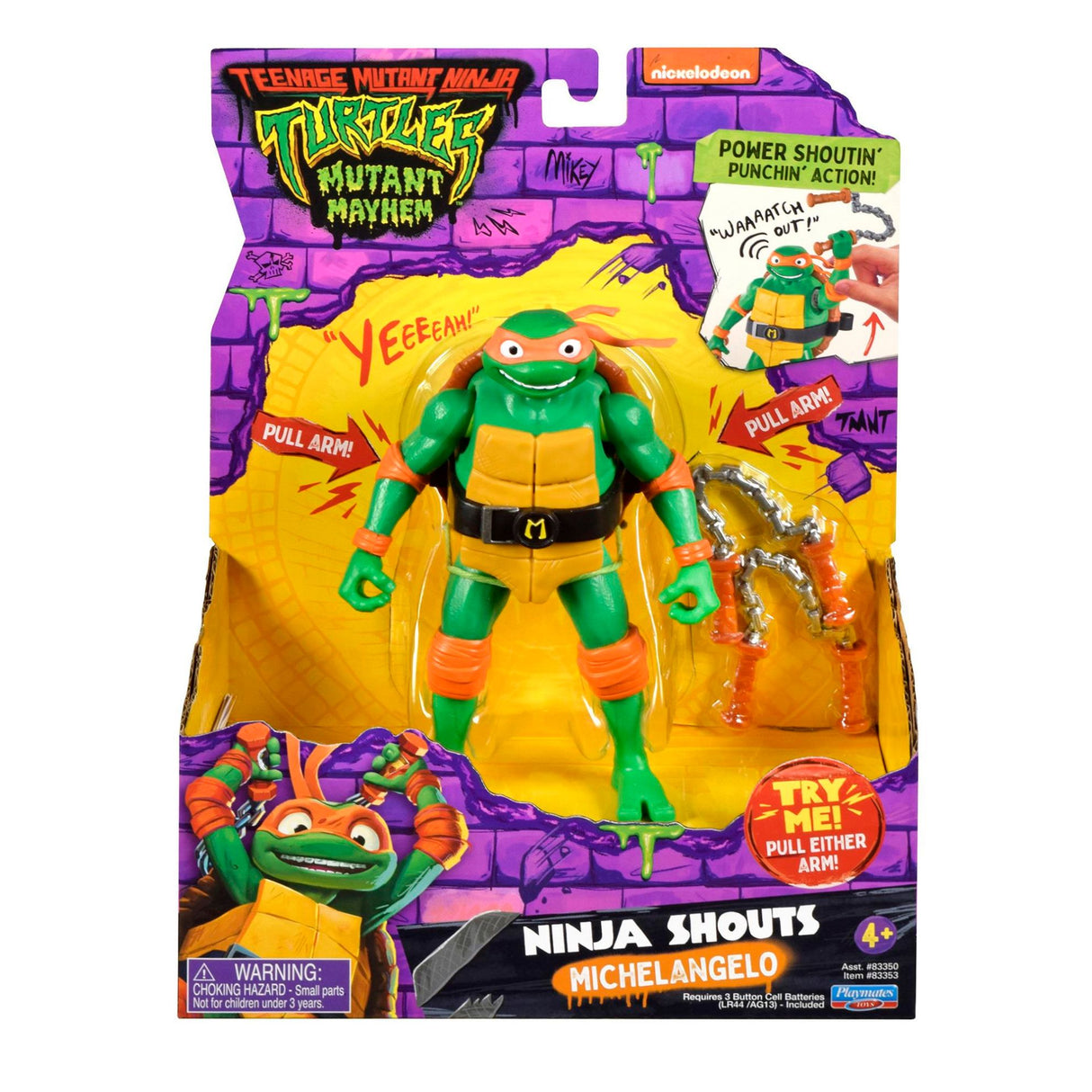 Tmnt Movie Basic Figure Turtle Assorted - A/M, TRANSFORMERS - Beattys of Loughrea