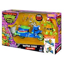 Teenage Mutant Ninja Turtles - Turtle Cycle W/Sidecar & Figure - Beattys of Loughrea | www.beattys.ie