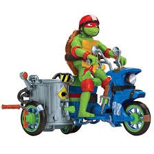 Teenage Mutant Ninja Turtles - Turtle Cycle W/Sidecar & Figure - Beattys of Loughrea | www.beattys.ie