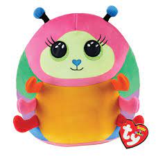 TY Nessa Caterpillar Squishy Beanie 10In 20cm - Beattys of Loughrea | www.beattys.ie