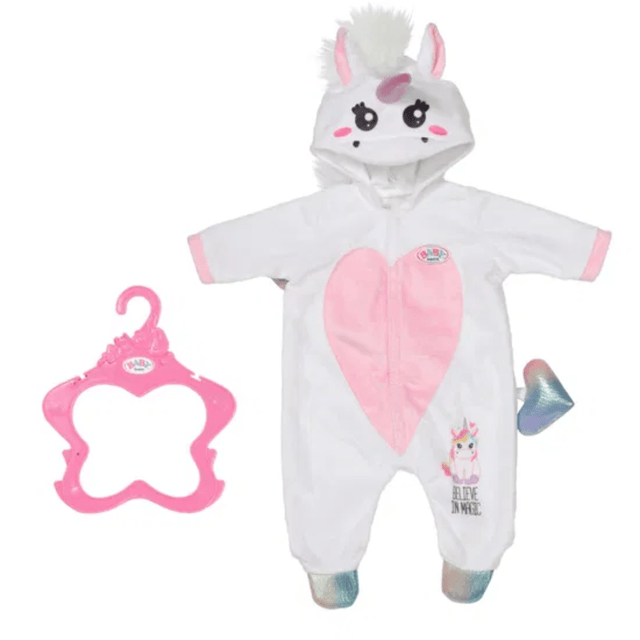 Baby Born Unicorn Onesie 43Cm - 'Believe in Magic' - DOLL ACCESSORIES/PRAMS - Beattys of Loughrea
