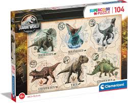 104 Piece - Jurassic World Puzzle - Beattys of Loughrea | www.beattys.ie