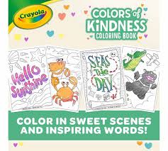 Crayola Colours Of Kindness Colouring Book - Beattys of Loughrea | www.beattys.ie
