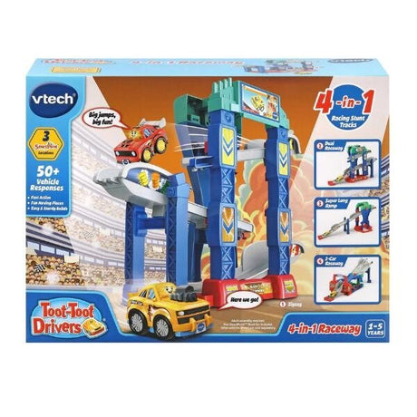 Toot - Toot Drivers 4In1 Raceway - VTECH/EDUCATIONAL - Beattys of Loughrea