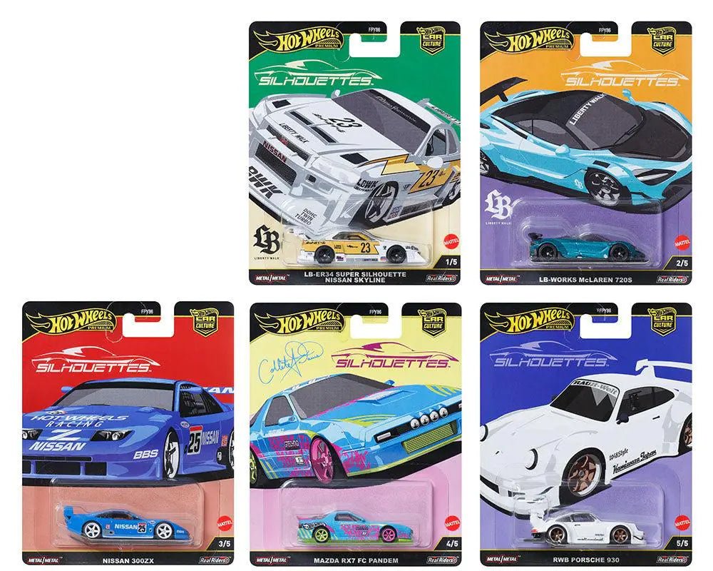 Hot Wheels Premier Car Culture Assorted Styles - CARS/GARAGE/TRAINS - Beattys of Loughrea