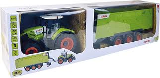 R/C Claas 870 Axion Tractor & Trailer - REMOTE CONTROL - Beattys of Loughrea