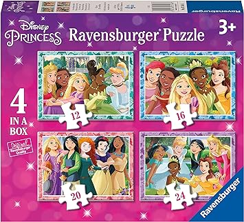 Disney Princess 12/16/20/24Pce Jigsaw Puzzle