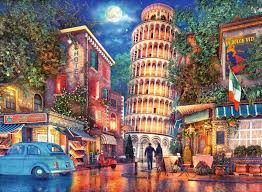 Streets Of Pisa 500Pce Puzzle - Beattys of Loughrea | www.beattys.ie