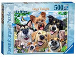 Selfie Dogs Delight 500Pce Puzzle - Beattys of Loughrea | www.beattys.ie