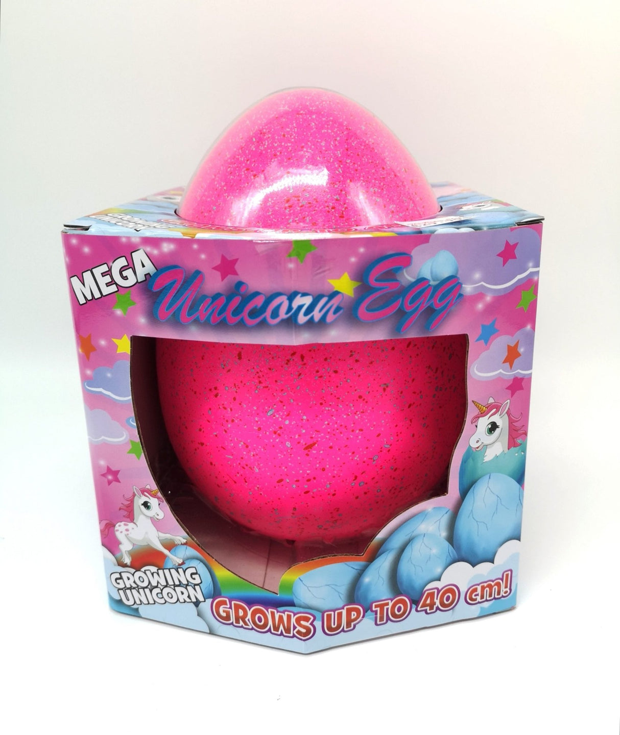 Mega Egg With Growing Unicorn Assorted Styles - HALLOWEEN, PKT MONEY, JOKE - Beattys of Loughrea