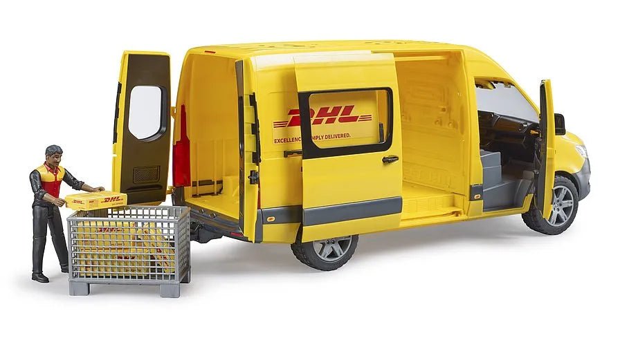 Bruder Mercedes Sprinter DHL with Driver - Beattys of Loughrea | www.beattys.ie
