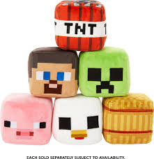 Minecraft Blocks Plush Assorted Styles