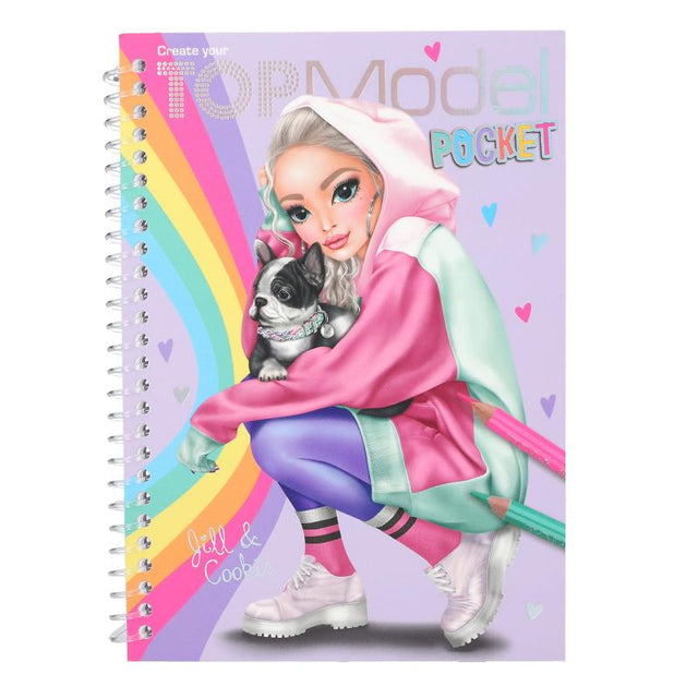 Topmodel Pocket Colouring Book - BOOKS - Beattys of Loughrea