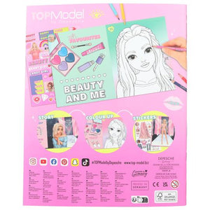 Topmodel Colouring Book Beauty Fun - BOOKS - Beattys of Loughrea