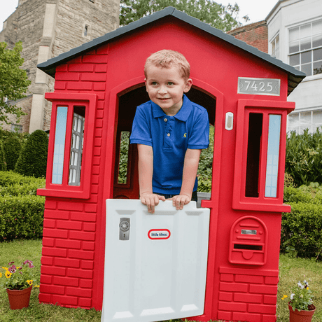 Little Tikes Cape Cottage Red And Black - SWINGS/SLIDE OUTDOOR GAMES - Beattys of Loughrea