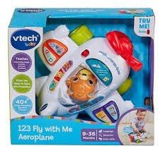 123 Fly With Me Aeroplane - VTECH/EDUCATIONAL - Beattys of Loughrea