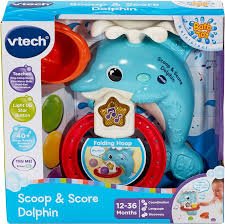 Scoop & Score Dolphin Bath Toy - VTECH/EDUCATIONAL - Beattys of Loughrea