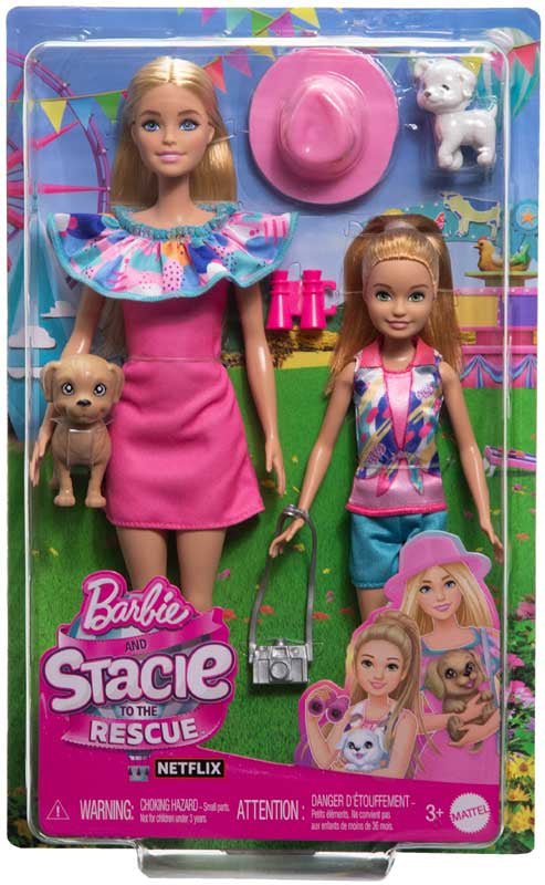 Barbie Stacie & Barbie 2 Pk - BARBIE - Beattys of Loughrea