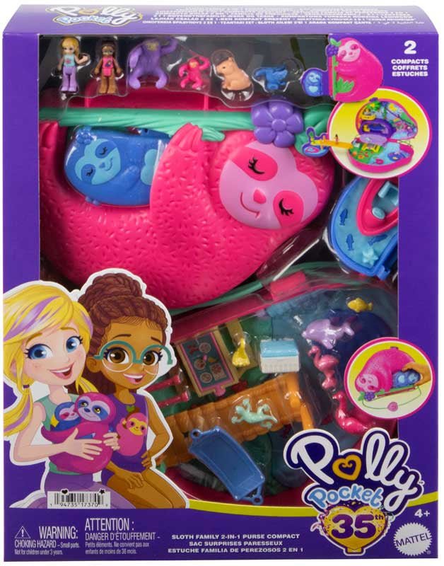 Polly Pocket Sloth Purse - DOLLS - Beattys of Loughrea