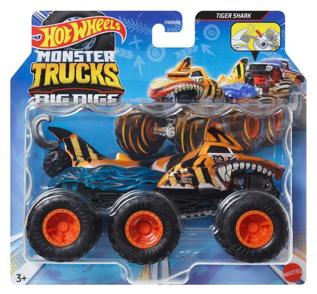 Hot Wheels Monster Truck Monster Rigs 1:64 Assorted Styles - CARS/GARAGE/TRAINS - Beattys of Loughrea