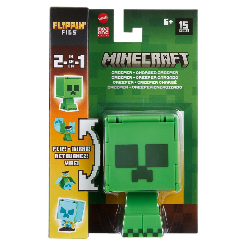 Minecraft Flippin Figures Assorted Styles - A/M, TRANSFORMERS - Beattys of Loughrea