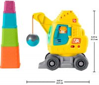 Fisher Price Stack Count Excavator - Beattys of Loughrea | www.beattys.ie