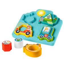 Fisher Price Shapes & Sounds Vehicle Puzzle - BABY TOYS - Beattys of Loughrea