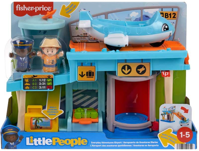 Fisher Price Little People Everyday Adventures Airport - BABY TOYS - Beattys of Loughrea