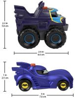 Fisher Price Batwheels 1:55 Light Up Racers 2Pk (Batmobile & Bat-Truck) - FARMS/TRACTORS/BUILDING - Beattys of Loughrea