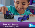 Fisher Price Batwheels 1:55 Light Up Racers 2Pk (Batmobile & Bat-Truck) - FARMS/TRACTORS/BUILDING - Beattys of Loughrea