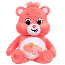 Care Bears 22cm Plush - Love-A-Lot Bear
