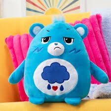 Care Bears 25cm Squishies - Grumpy Bear - SOFT TOYS - Beattys of Loughrea