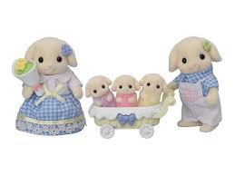 Sylvanians Flora Rabbit Family - SYLVANIAN / BEANIE BABIES - Beattys of Loughrea