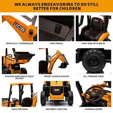12V JCB 3CX Compact Ride On - RIDE ON TRACTORS & ACCESSORIES - Beattys of Loughrea