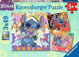 Disney Stitch 3X49Pc Puzzle - Beattys of Loughrea | www.beattys.ie