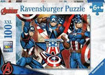 Marvel Captain America 100Pc Xxl Puzzle - Beattys of Loughrea | www.beattys.ie