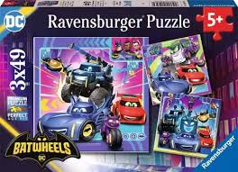 Batwheels 3X49Pc Puzzle - Beattys of Loughrea | www.beattys.ie