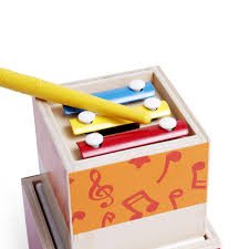 Hape Stacking Music Set - BABY TOYS - Beattys of Loughrea