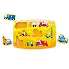 Construction Peg Puzzle - Beattys of Loughrea | www.beattys.ie