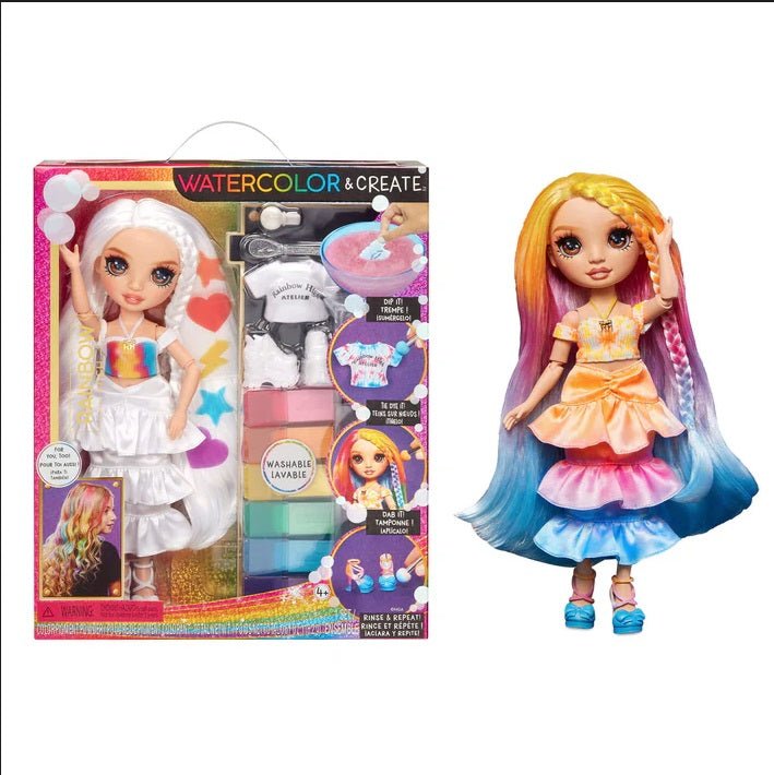 Rainbow High Watercolor & Create Assorted Styles - Beattys of Loughrea | www.beattys.ie