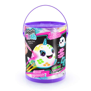 Airbrush Plush Squishy Plush Neon Assorted Styles