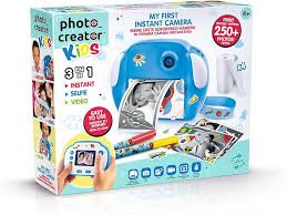 Photo Creator Kids Instant Camera Blue - Beattys of Loughrea | www.beattys.ie