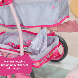 Baby Born Deluxe Pram - DOLLS - FAMOSA/ZAPF - Beattys of Loughrea