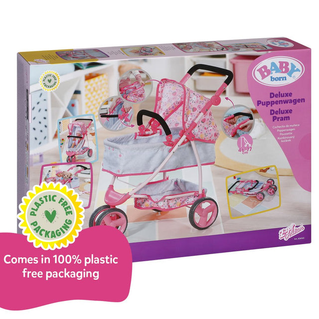 Baby Born Deluxe Pram - DOLLS - FAMOSA/ZAPF - Beattys of Loughrea