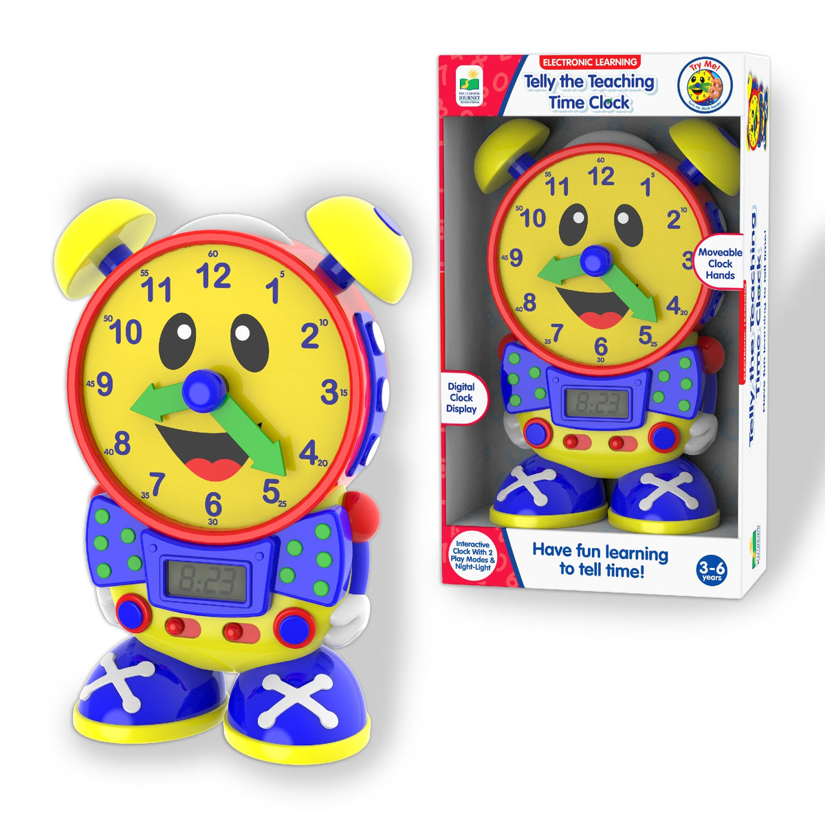 The Learning Journey Telly the Teaching Time Clock